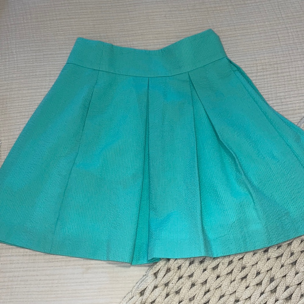 Lauren James seersucker skirt